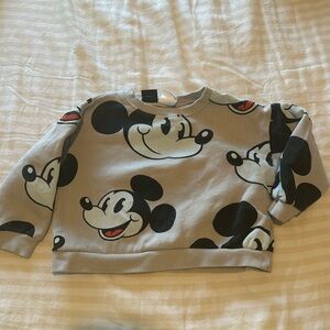 Zara Mickey Mouse sweatshirt